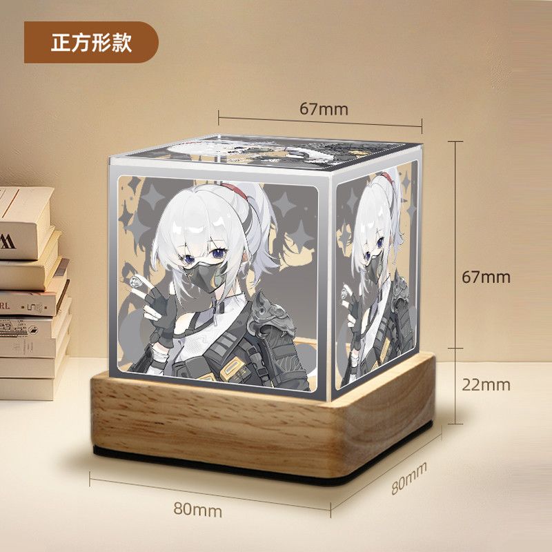 三角洲行动麦晓雯周边小夜灯床头灯宿舍神器调光灯节能灯定制创意