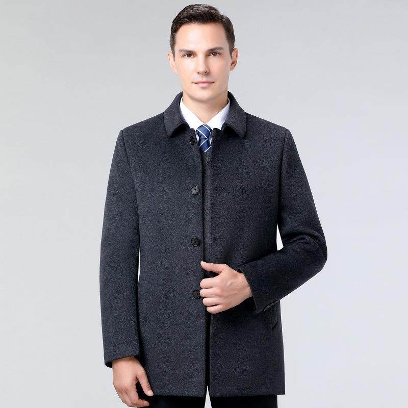 202606-NN2领秋冬中年男士双外面呢大5衣可脱羽绒内胆套男羊毛呢