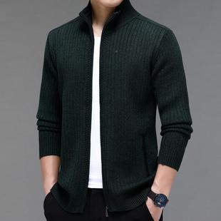 套加厚开衫 秋冬羊绒开衫 外季 KK衣中外年针男士 百搭穿羊 织毛9521