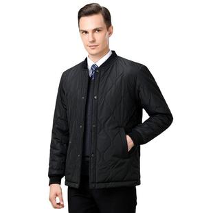 J立领短防寒棉服夹大码 绒保暖棉衣男中年888 爸棉爸外 加款 冬新款