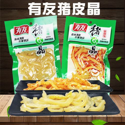 有友泡椒猪皮晶香辣山椒味