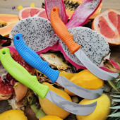 兰妹子烤肠刀菠萝刀水果刀香蕉刀水果店摆摊弯刀瓜果刀切水果工具