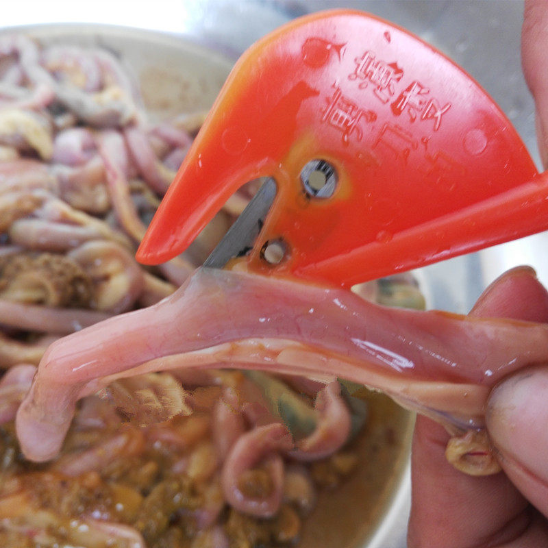 鸡肠刀通肠刀鹅剖破鸡鸭肠刀包邮专用刀具家禽通翻剖破肠刀翻肠刀