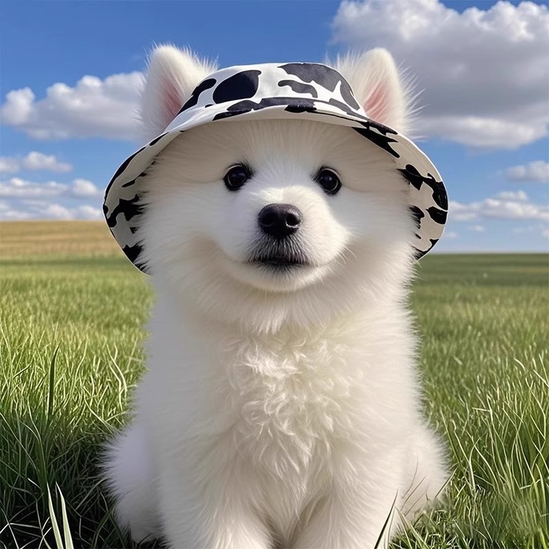 寵物狗狗帽子夏季防曬遮陽帽