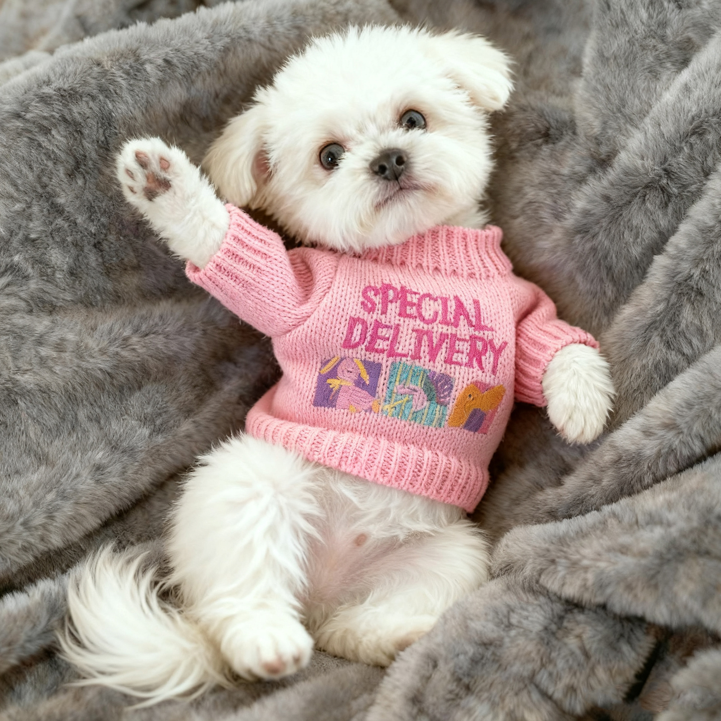 奶狗奶猫衣服冬季幼犬保暖毛衣