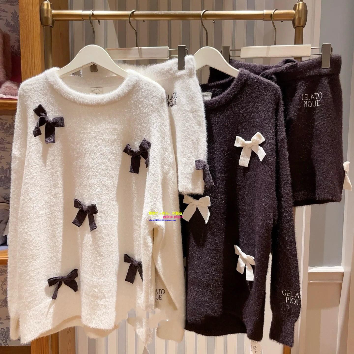 甜美蝴蝶结软绵绵睡衣正品GP套装