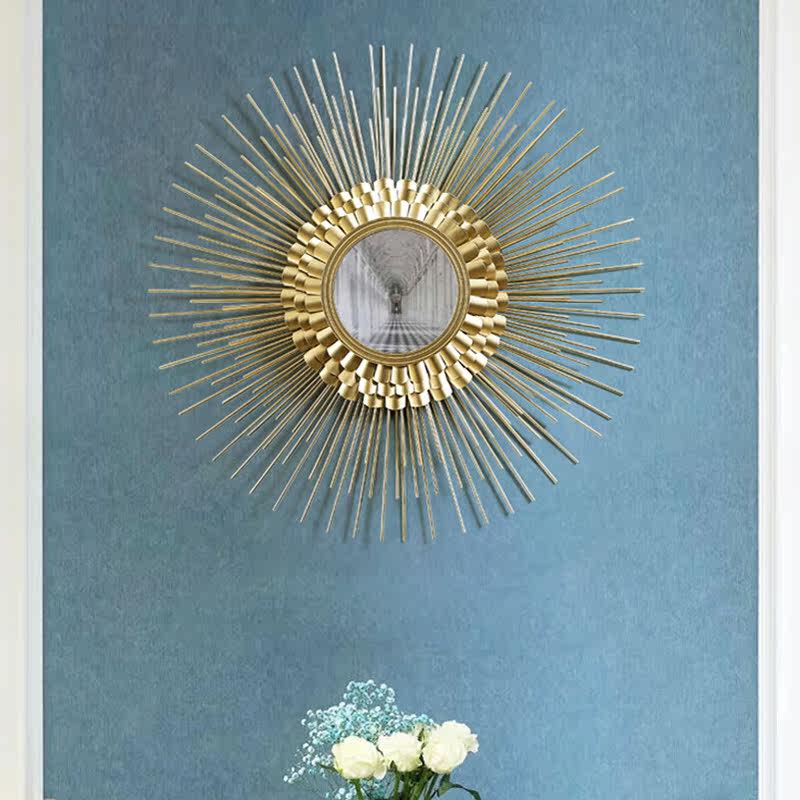 轻奢金属美式太阳镜壁饰欧式客厅背景墙现代创意玄关墙面壁挂装饰在类目 家居饰品, 壁饰中 - 来自Buy2taobao.com提供专业的淘宝代购服务