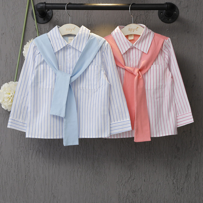 Chemise fille ANAN  à manche longue - Ref 2084867 Image 4