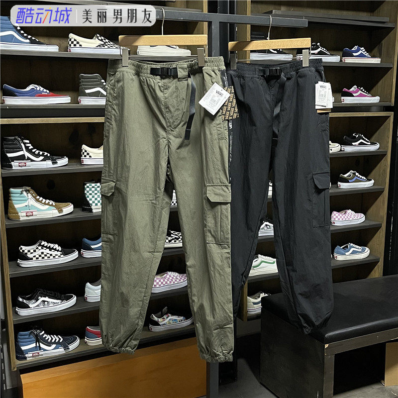 VANS范斯男工装裤运动长裤束脚裤