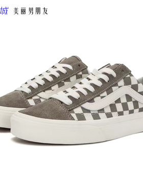VANS范斯 Style 36灰白棋盘格低帮男女鞋帆布鞋滑板鞋VN0A3DZ3C2Y