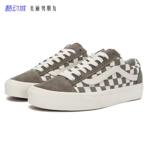 VANS棋盘格男女Style36低帮板鞋