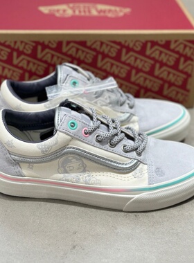 范斯Vans x SPACE MOLLY Old Skool泡泡玛特男女板鞋VN000E9TBP1