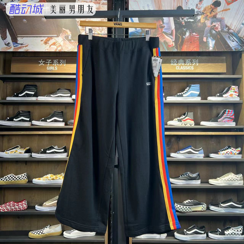VANS休闲阔腿裤生活女士阔腿长裤