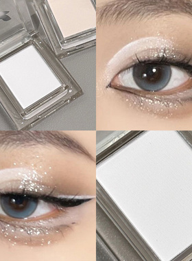 herorange纯白色哑光高光修容盘提亮脸部鼻影阴影遮盖泪沟卧蚕笔