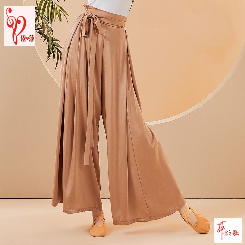 舞者之歌现代高腰休闲裤裙长裤女