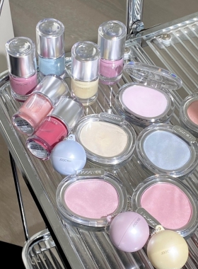 Joocyee酵色欧若系列缎光水光腮红高光晶透唇蜜唇釉joycee酵素孝