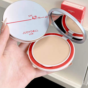 juduo橘朵防晒粉饼定妆散粉控油judoll居多桔菊朵judou橘躲jvduo