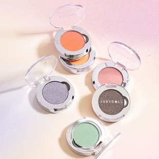 juduo橘朵单色眼影盘爆闪judoll官方jvduo居多桔菊朵judou牛郎色