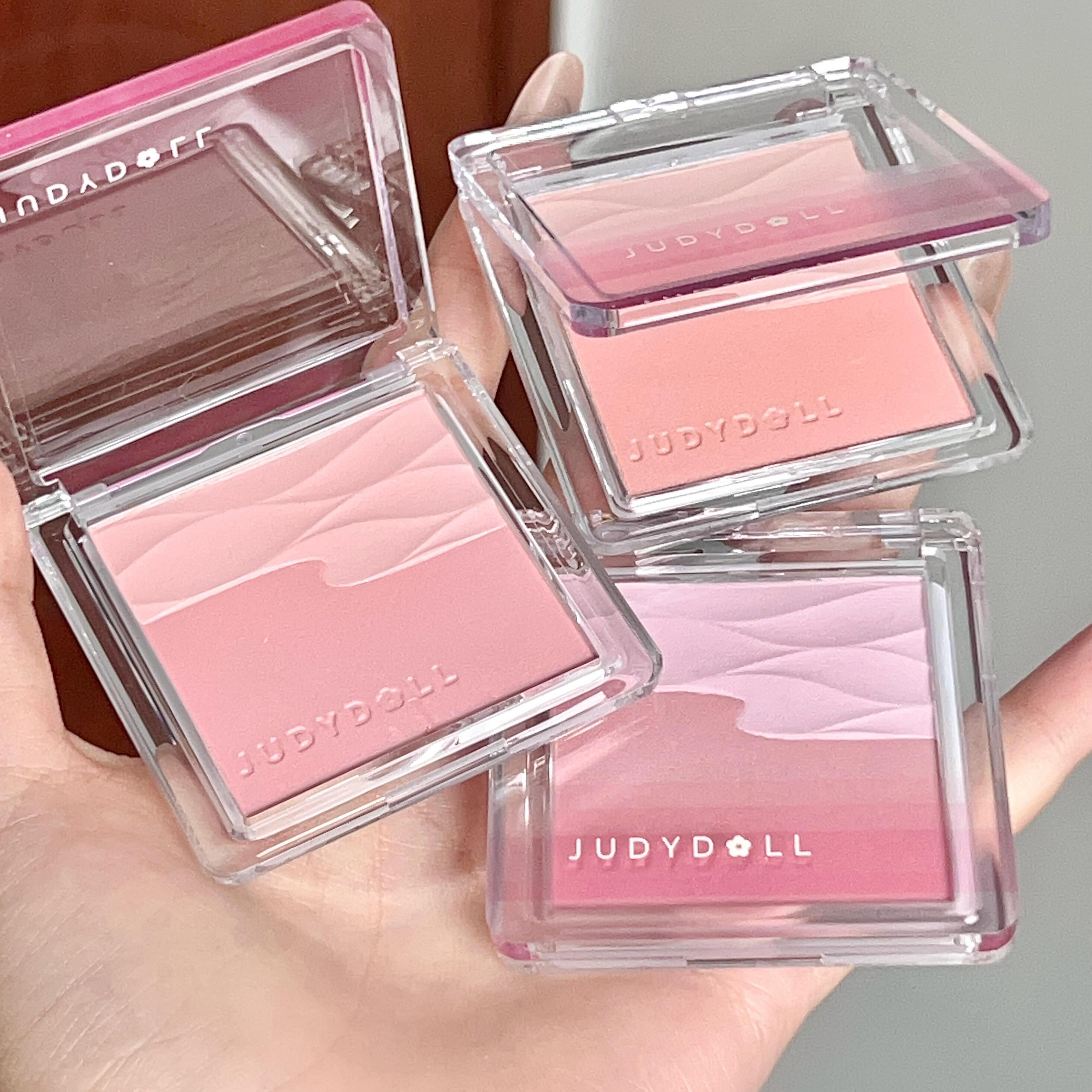 橘朵水缎光腮红双色腮红盘