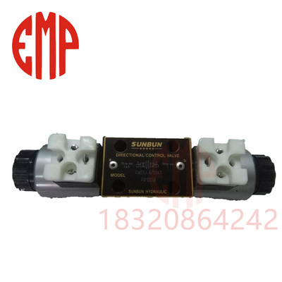 SUNBUN三位四通电磁阀 4WE6J-A/D24T现货国内液压知名品牌原装