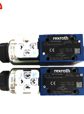德国原装4WE6D62 EG220N9K4 V电磁阀4WE6DXX系列现货用于工程机械