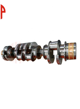 小松挖掘机PC400-6 发动机曲轴总成6151-35-1010