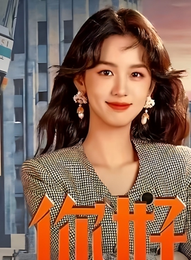 周也同款小众MH编织款巴洛克珍珠耳环扇形耳饰品夸张耳钉925银针