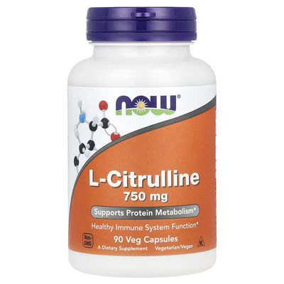 NOW Foods L-citrulline L-Arginine complex 瓜氨酸精氨酸复合物