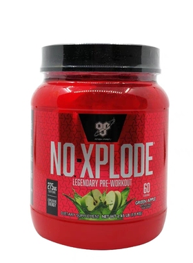 BSN n.o-XPLODE Nitrogen pump Pre-workout Full pump feel氮泵
