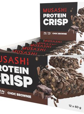 musashi High protein crispy energy bar脆皮高蛋白能量棒蛋白棒