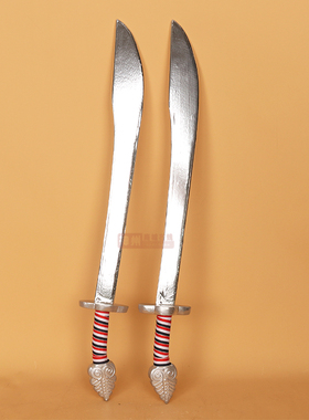 戏曲影视舞台表演道具竹木练功刀坯戏剧戏曲表演出小兵刀丕 单刀