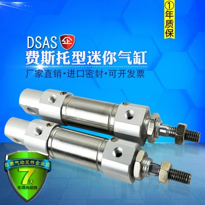 DSAG Q A DSH DSAS-12-10-25-75-150-300-PPV-A-S2不锈钢迷你气缸