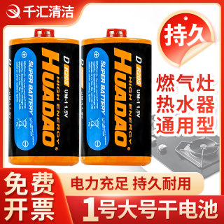 1号碳性干电池热水器煤气灶燃气灶通用D型大号1.5v碱性一号