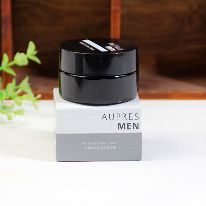 欧珀莱男士面霜 js俊士抚纹亮颜霜50g 专柜正品保湿滋润紧致淡纹