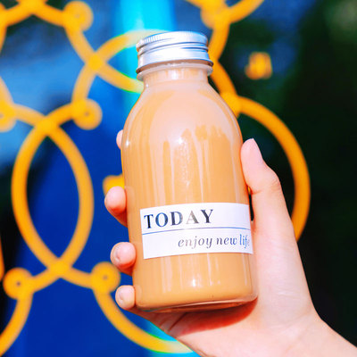 加厚网红外卖奶茶瓶塑料瓶饮料瓶