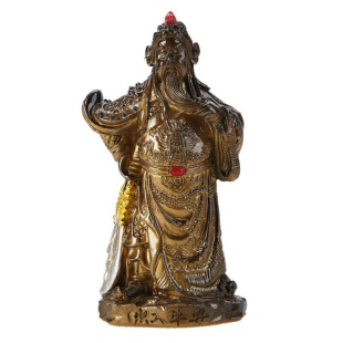 变色关公茶宠小摆件精品可养茶具茶桌茶台茶艺迷你干泡茶台装 饰i.