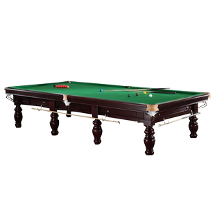 腾勃斯诺克台球桌家用标准型成人英式小斯诺克黑八桌球台商用钢库