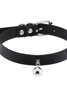 金属配件pu皮情侣简约百搭小铃铛