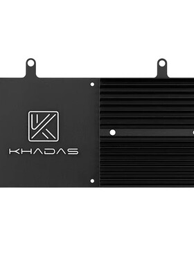 Khadas Edge散热器适用于Edge/Edge2系列开发板卡片电脑散热板