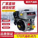 汽油機170F190F小型內燃四沖程微機耕膨化機抽水抹光機192F發動機