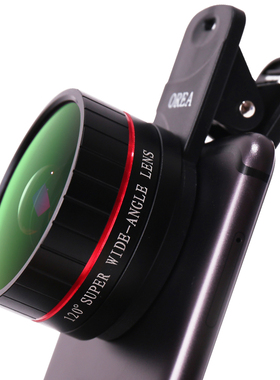 orea外置37mm广角附加镜头带微距二合一红圈wide angle lens