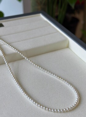 Alice Pearl 天然淡水小圆珠珍珠项链 轻松打造法式感