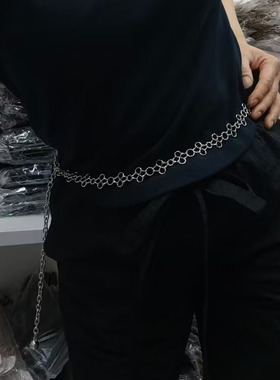 女士金属链条小众高级感腰链