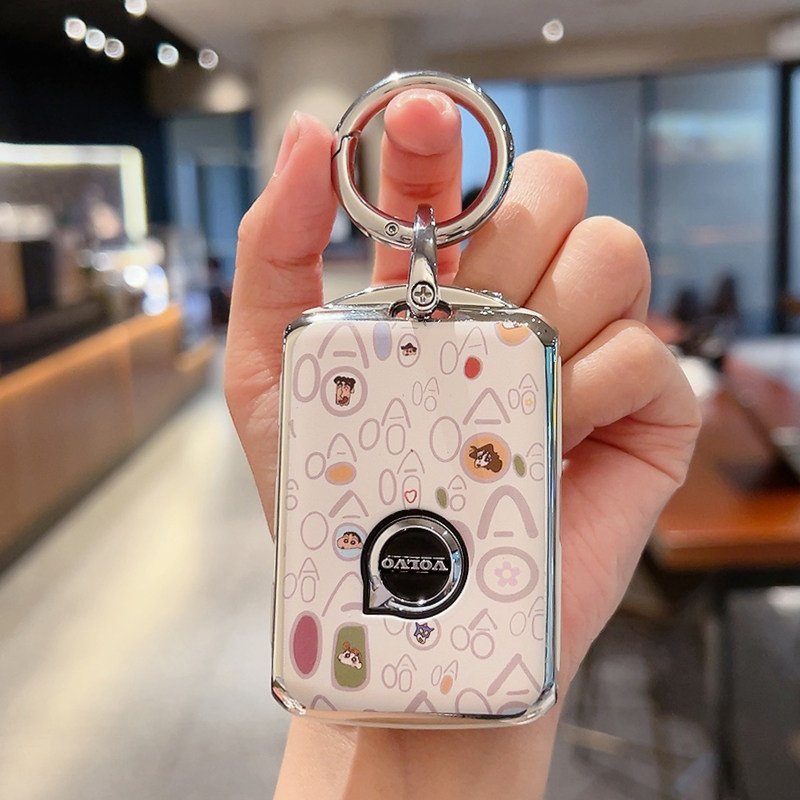 适用2026款26沃尔沃xc70钥匙套xc40 xc60 xc90专用s60女士s90 v40