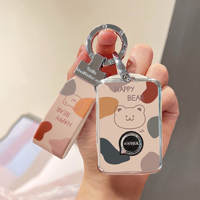 适用2026款26沃尔沃xc70钥匙套xc40 xc60 xc90专用s60女士s90 v40