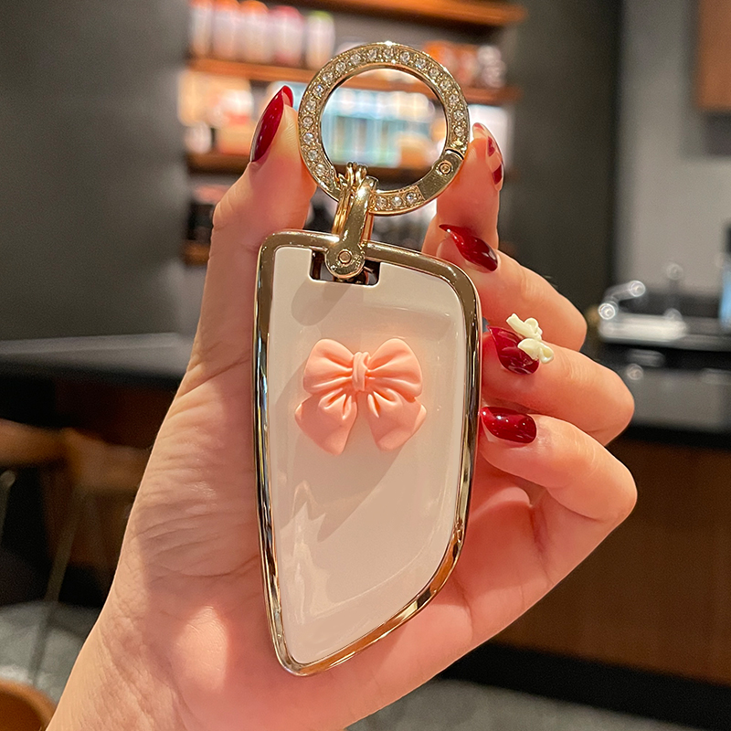 适用宝马x3钥匙套x5刀锋x1专用i3女士x2一系1系x4壳x6 ix3 740 x7