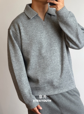 XY羊毛直筒羊绒醋酸直筒裤休闲羊毛裤宽松版型舒适亲肤长裤