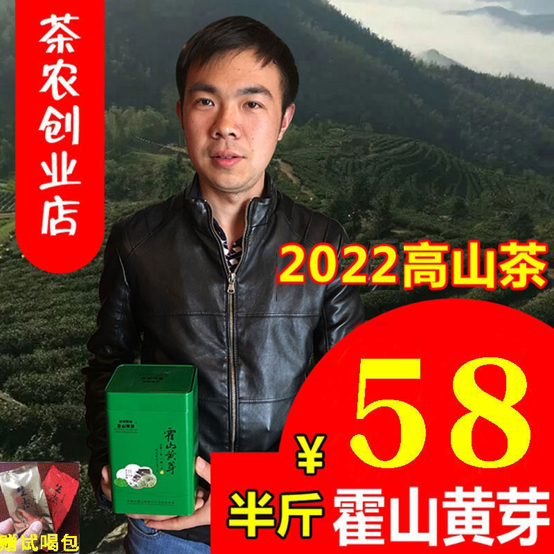 乌米尖正宗霍山黄芽2024新茶明前高山茶250g罐装茶农直销精品茶叶