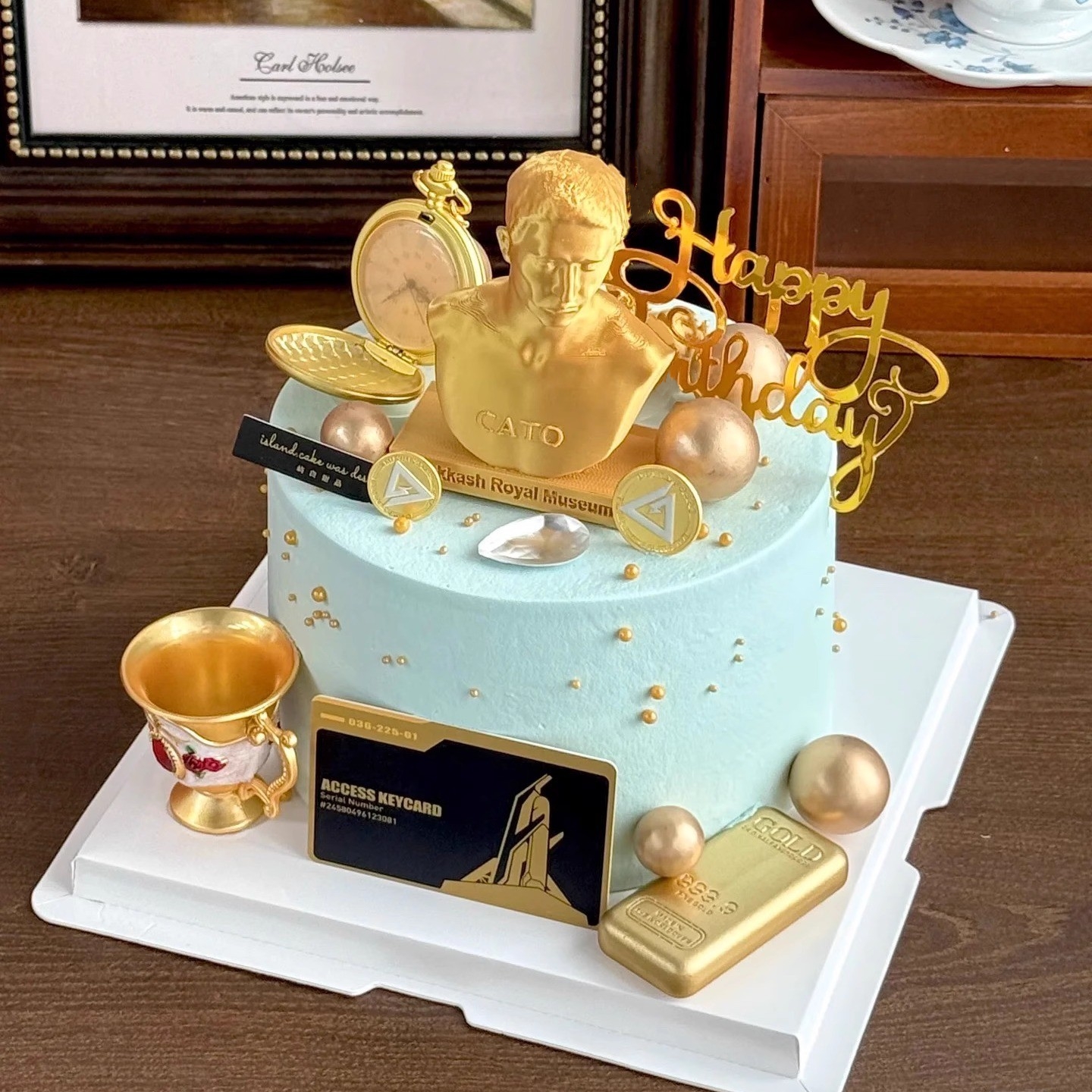 三角洲行动周边蛋糕装饰品