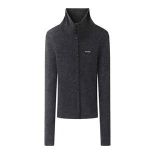 新款 NO退换 修身 显瘦长袖 毛衣女 翻领高领针织衫 清仓特价